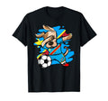 Dabbing Dog Dr Congo Soccer Fans T-Shirt - Aesthetic Graphic for Adults