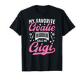 Proud Field Hockey Goalie Gigi Field T-Shirt - Novelty Apparel for Adults