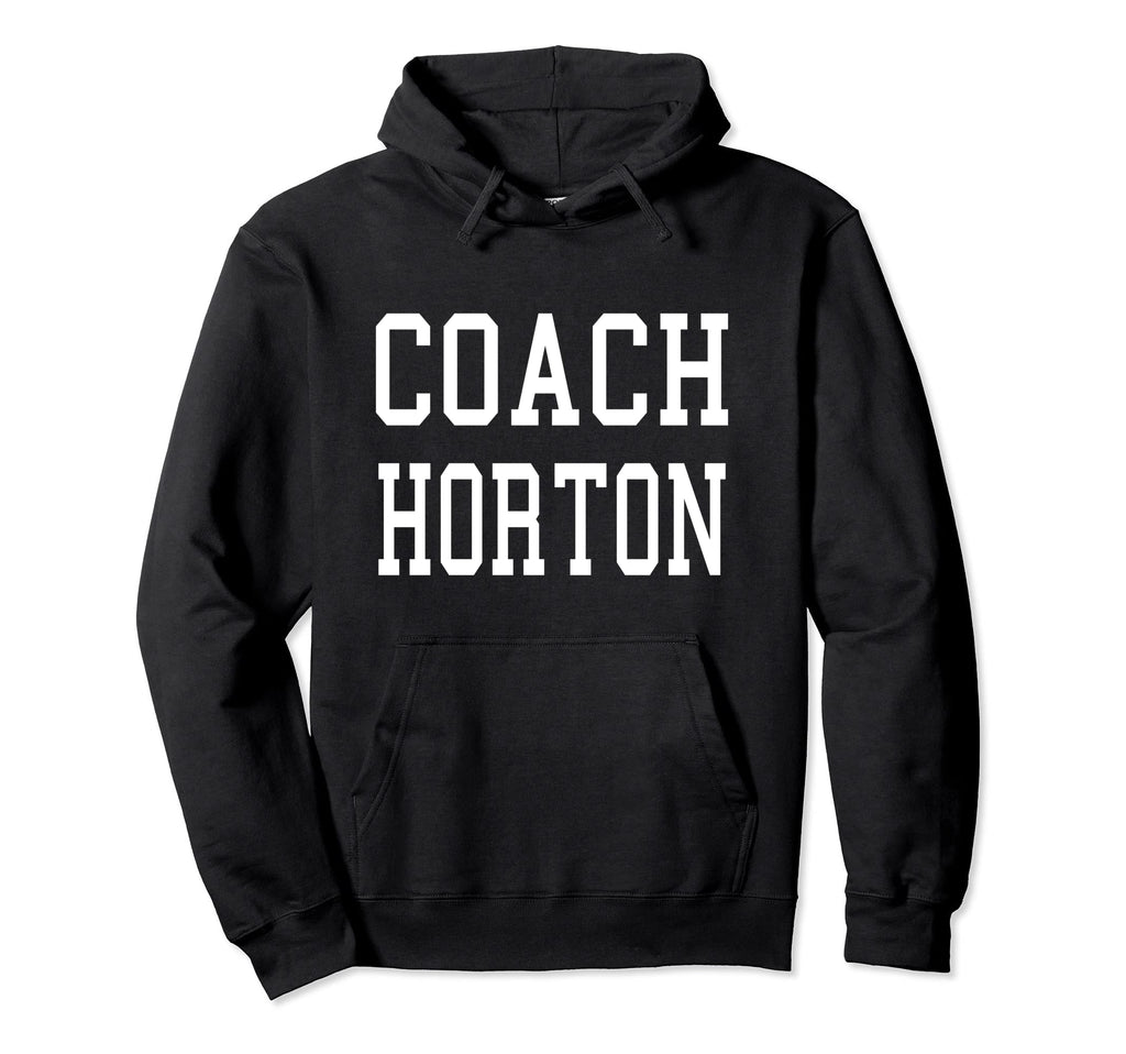 Coach Horton Custom Football Soccer Hoodie - Aesthetic Graphic Unisex