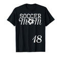 Soccer Mom Jersey Number 18 Favorite T-Shirt - Custom Art Print Unisex