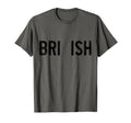Bri Ish Funny British Accent United T-Shirt - Aesthetic Graphic Unisex