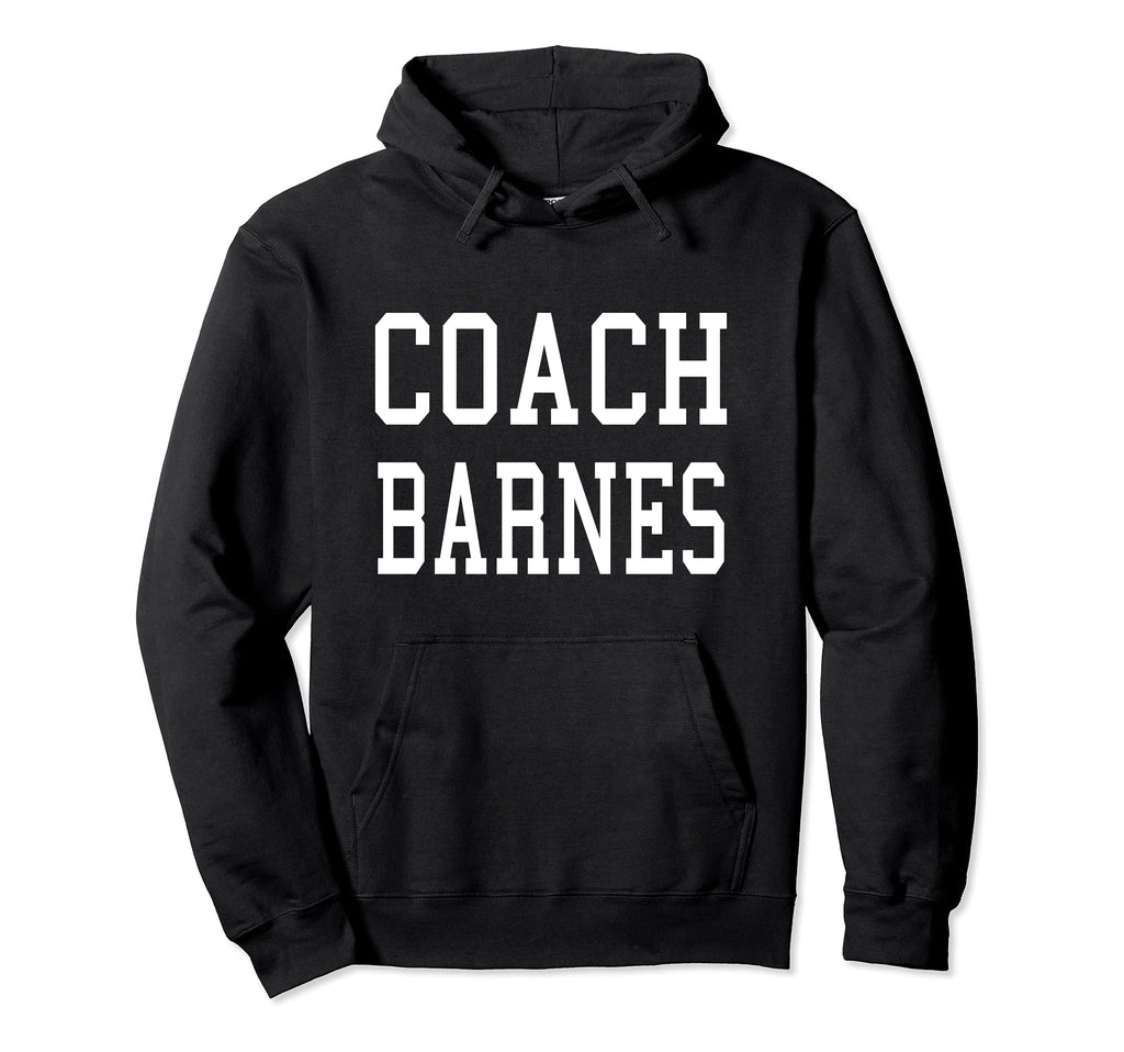Coach Barnes Custom Football Soccer Hoodie - Novelty Apparel Unisex