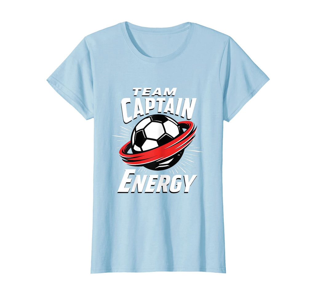 Team Captain Energy Soccer T-Shirt - Graphic Print Unisex
