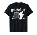 Ice Hockey Goalie Goalkeeper Bring It T-Shirt - Aesthetic Graphic Unisex