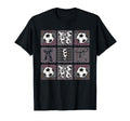 Coquette Bow Preppy Soccer Mom T-Shirt - Minimalist Print for Adults