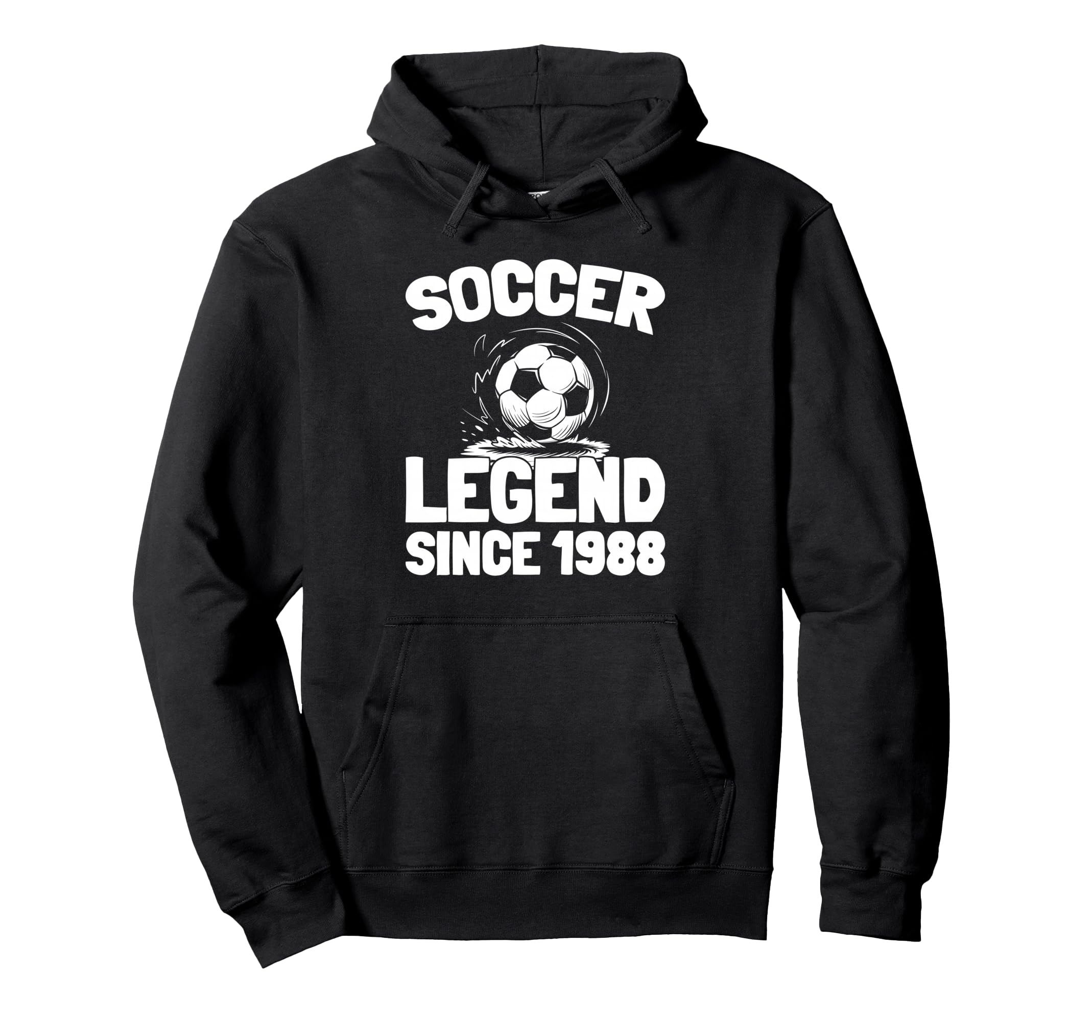 Birthday Soccer Sports Player Team Born Hoodie - Fun Novelty Design Unisex