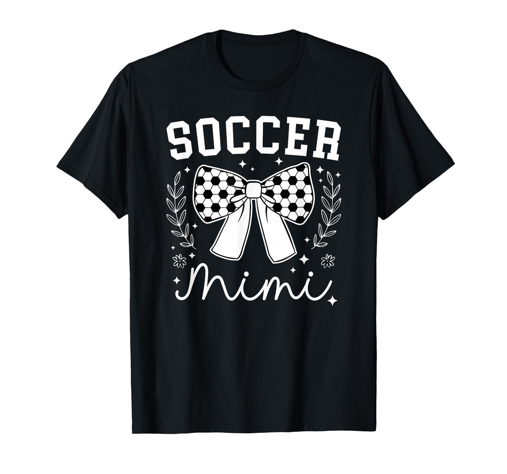 Soccer Mimi Grandma Mimi Soccer T-Shirt - Casual Everyday Wear Men Women
