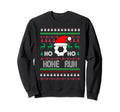 Soccer Goalkeeper Holiday Santa Claus Sweatshirt - Graphic Print for Adults