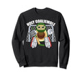 Funny Ice Hockey Goalie Holy Goaliemole Sweatshirt - Graphic Print Unisex