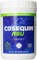Nutramax Cosequin ASU Joint Health Supplement for Horses - Powder with Glucosamine, Chondroitin, ASU, and MSM, 1320 Grams