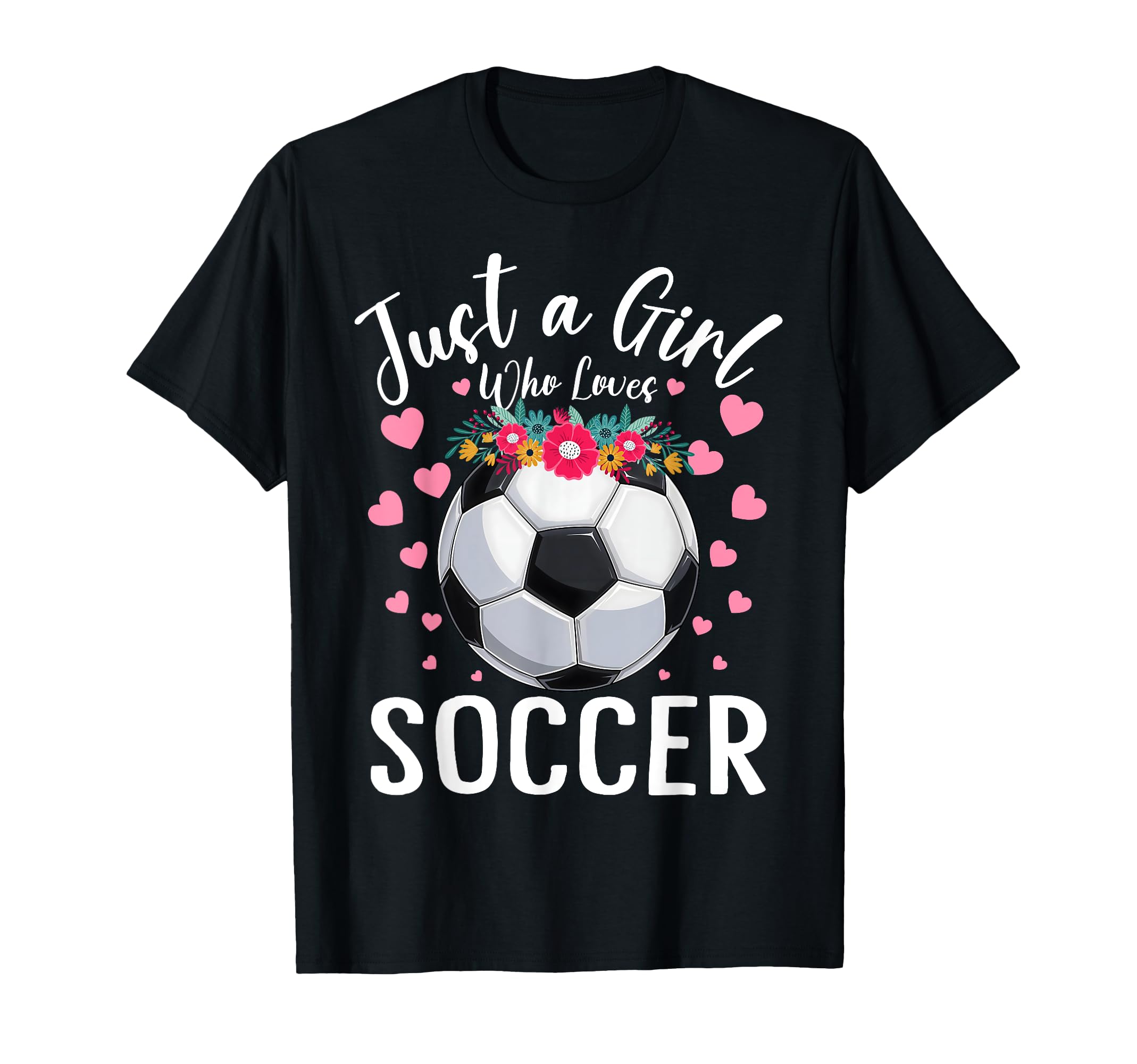 Just Who Loves Soccer Sports Player T-Shirt - Custom Art Print for Adults