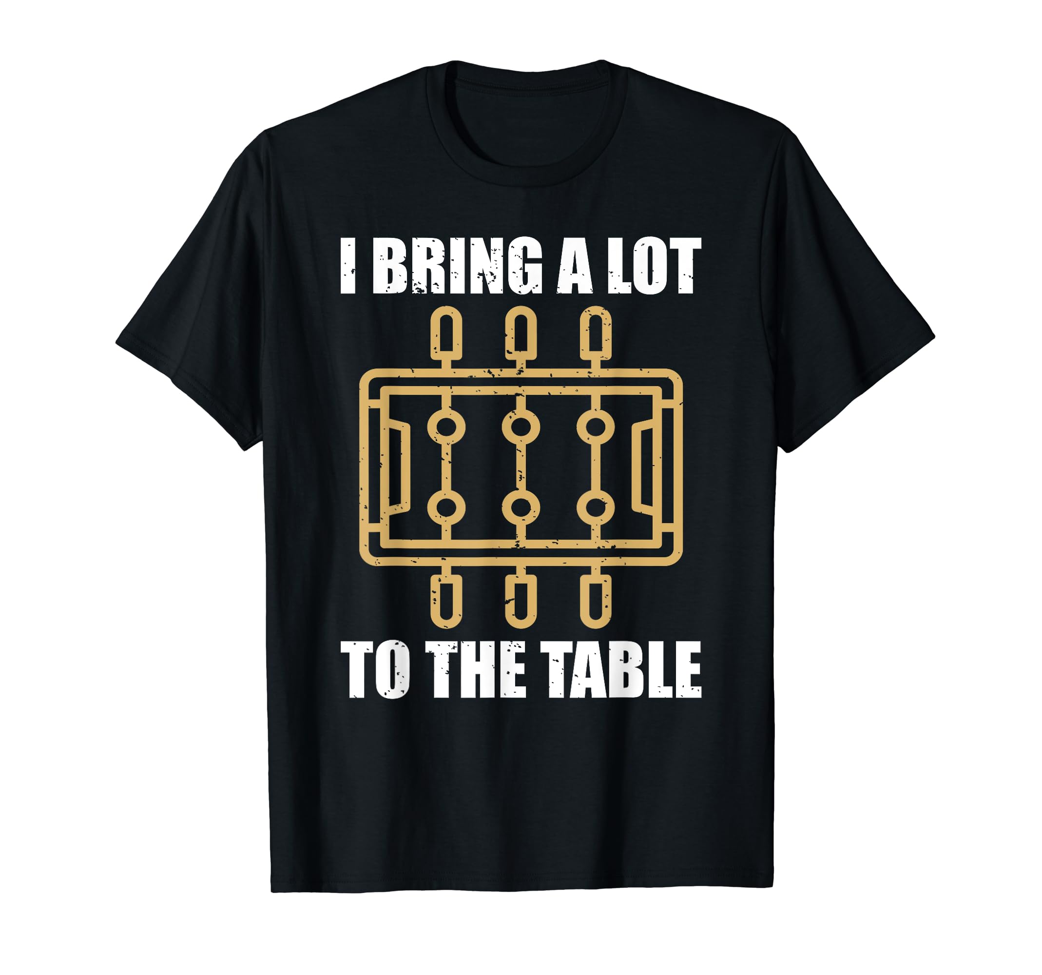 Table Soccer Funny Foosball T-Shirt - Custom Art Print for Adults