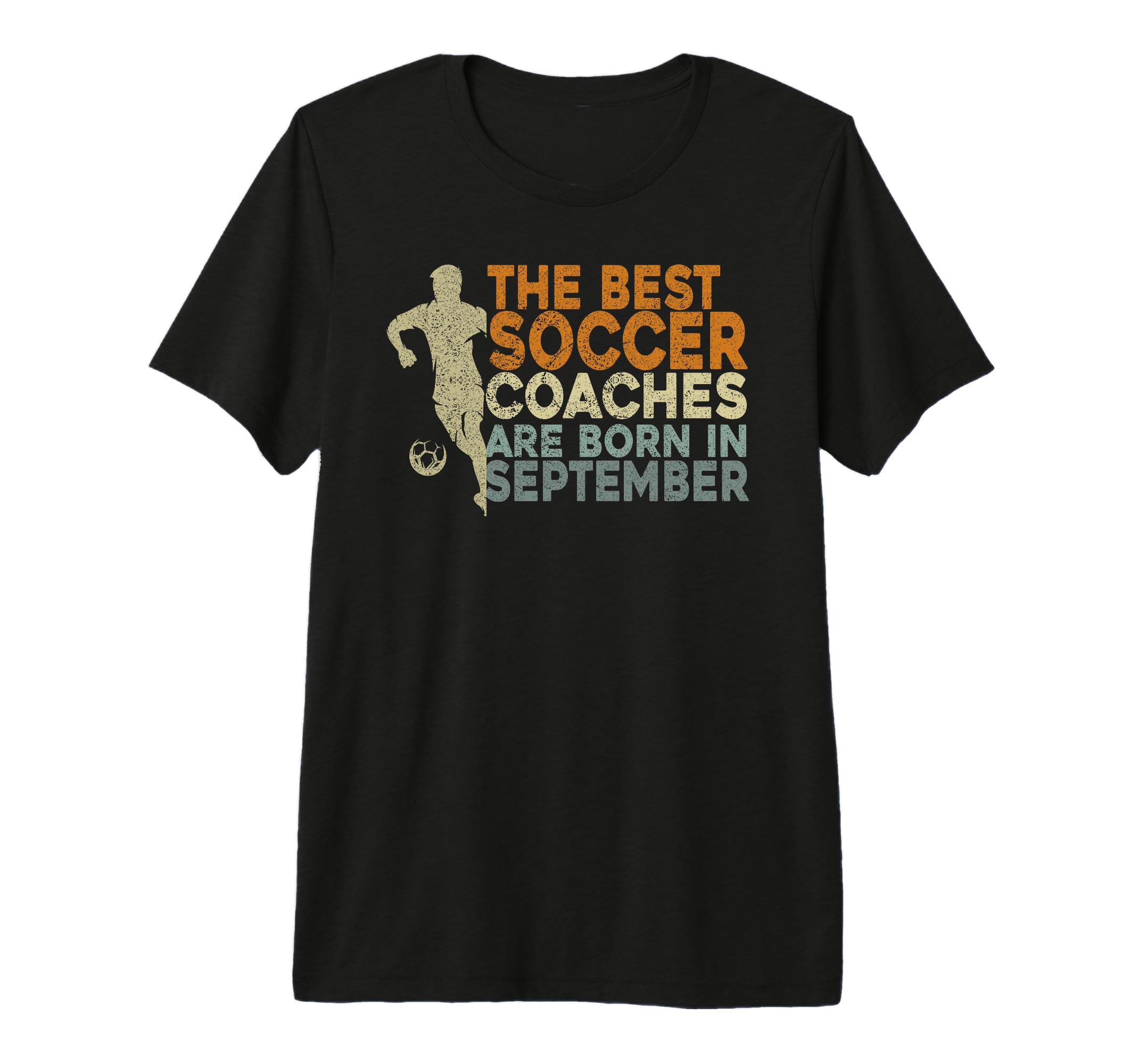 Mens Soccer Coaching Training September T-Shirt - Custom Art Print Unisex
