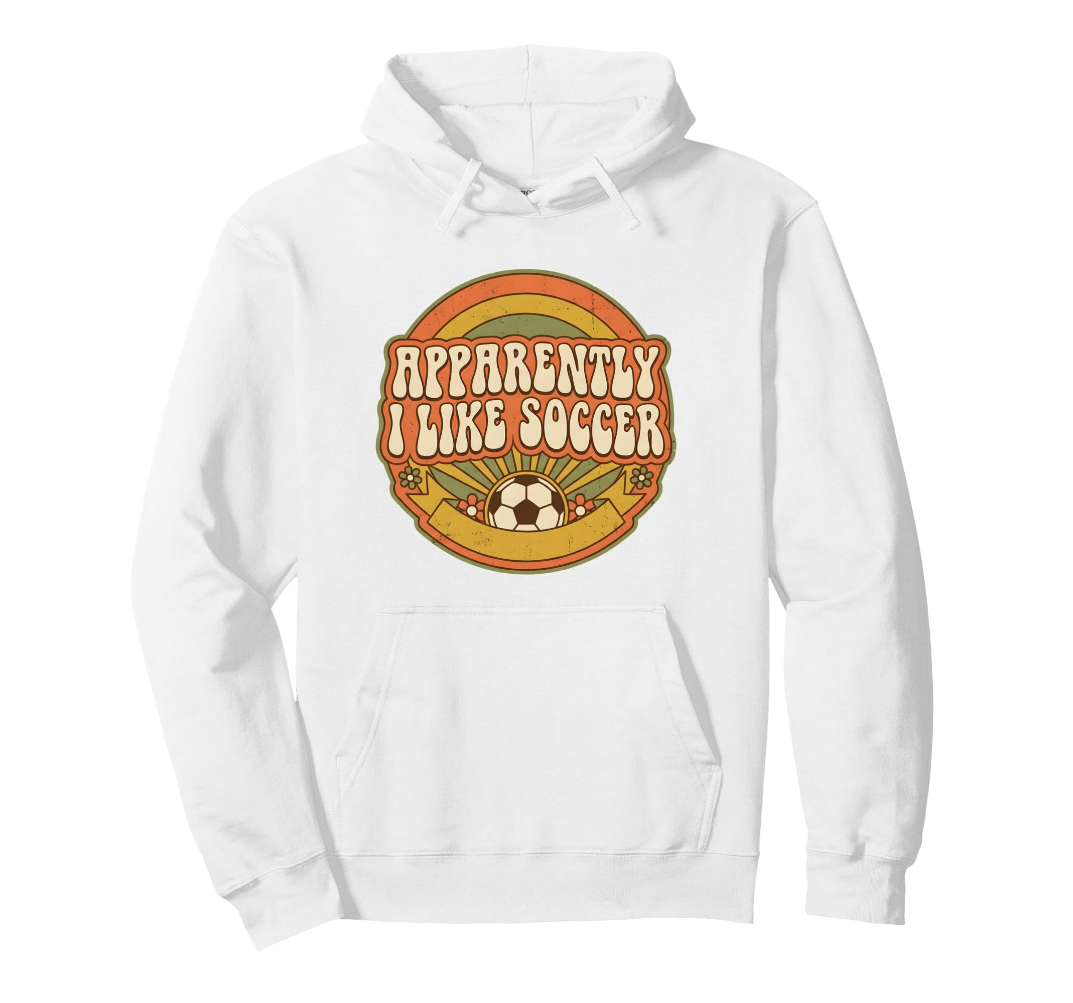 Apparently I Like Soccer Game Day Hoodie - Custom Art Print Unisex