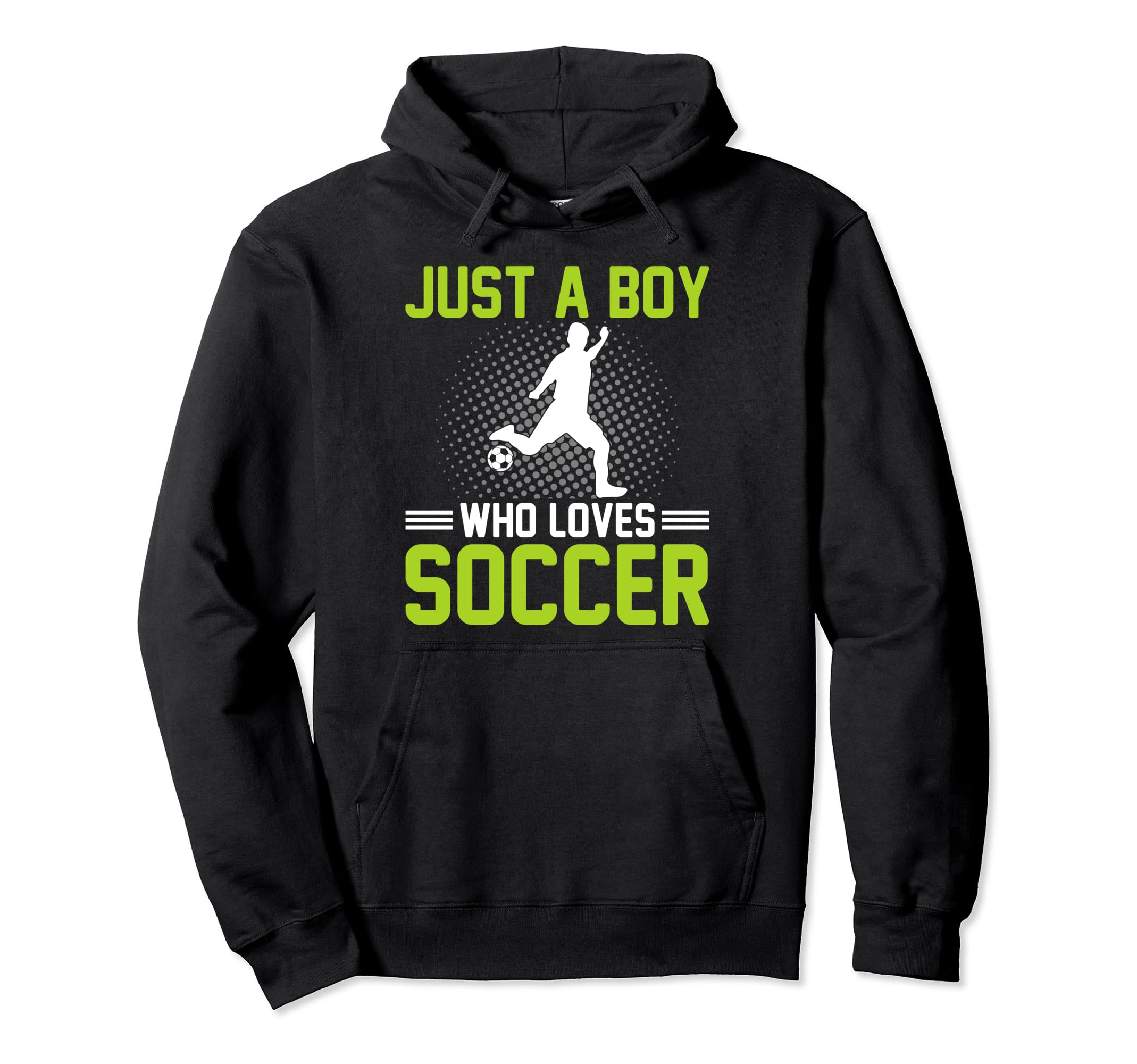 Soccer Just Who Loves Soccer Hoodie - Casual Everyday Wear Unisex