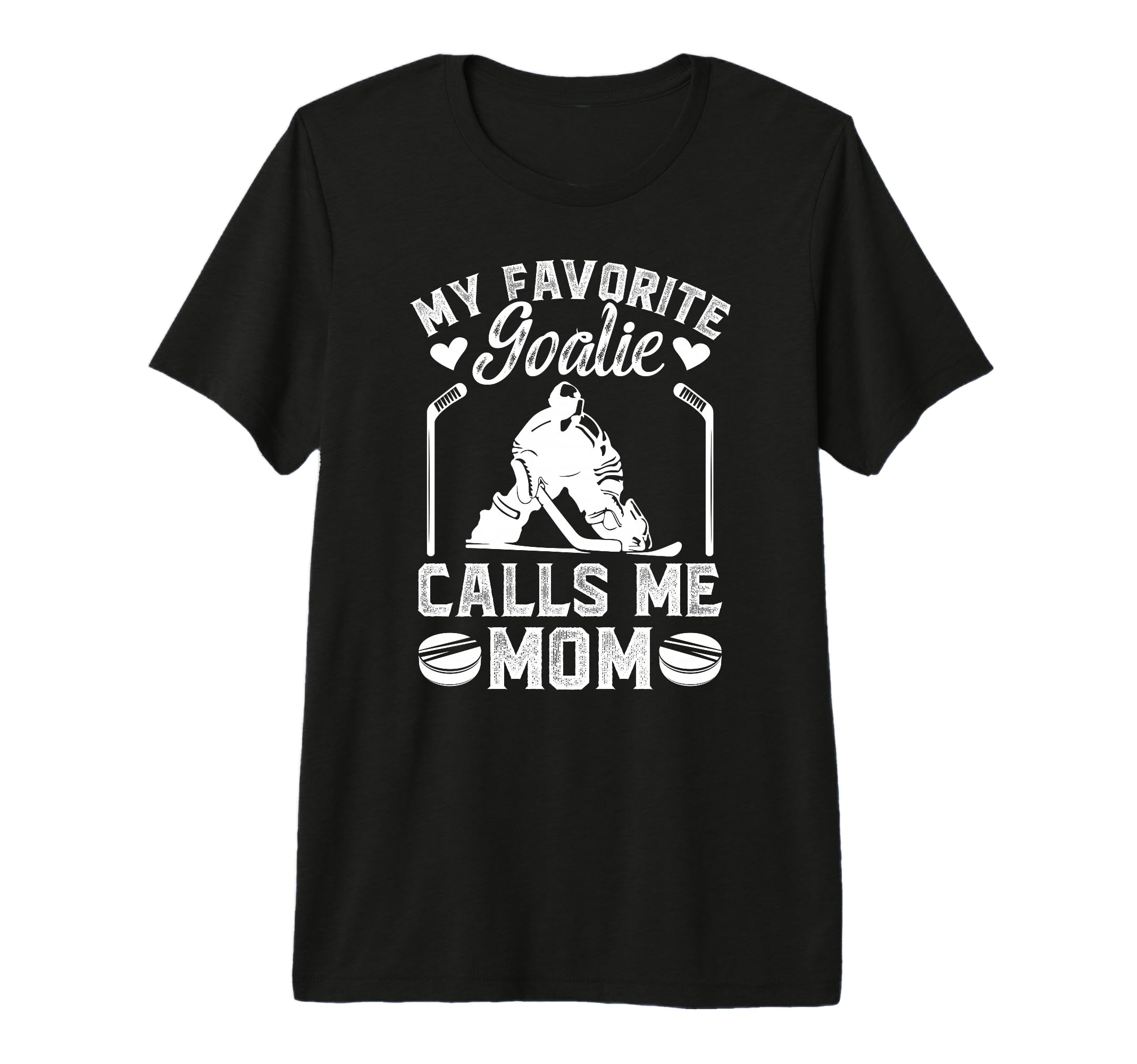 My Favorite Hockey Goalkeeper Mom Hockey T-Shirt - Minimalist Print Unisex