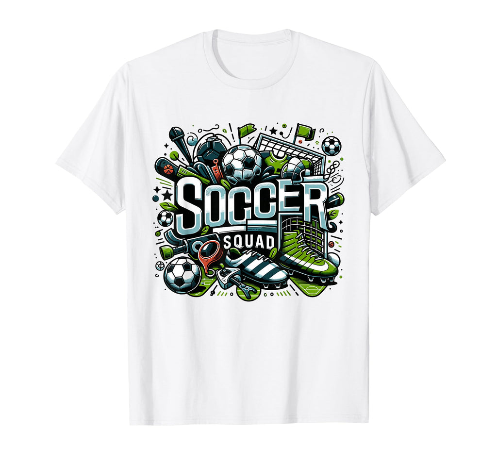 Soccer Squad Soccer Soccer Players T-Shirt - Fun Novelty Design Unisex