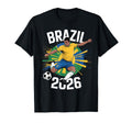 Brazil Football Funny Proud T-Shirt - Casual Everyday Wear Men Women