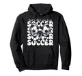 Just Who Loves Soccer Mom Coquette Bow Hoodie - Streetwear Style Men Women