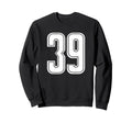 Sport Team Number 39 Sweatshirt - Graphic Print Men Women