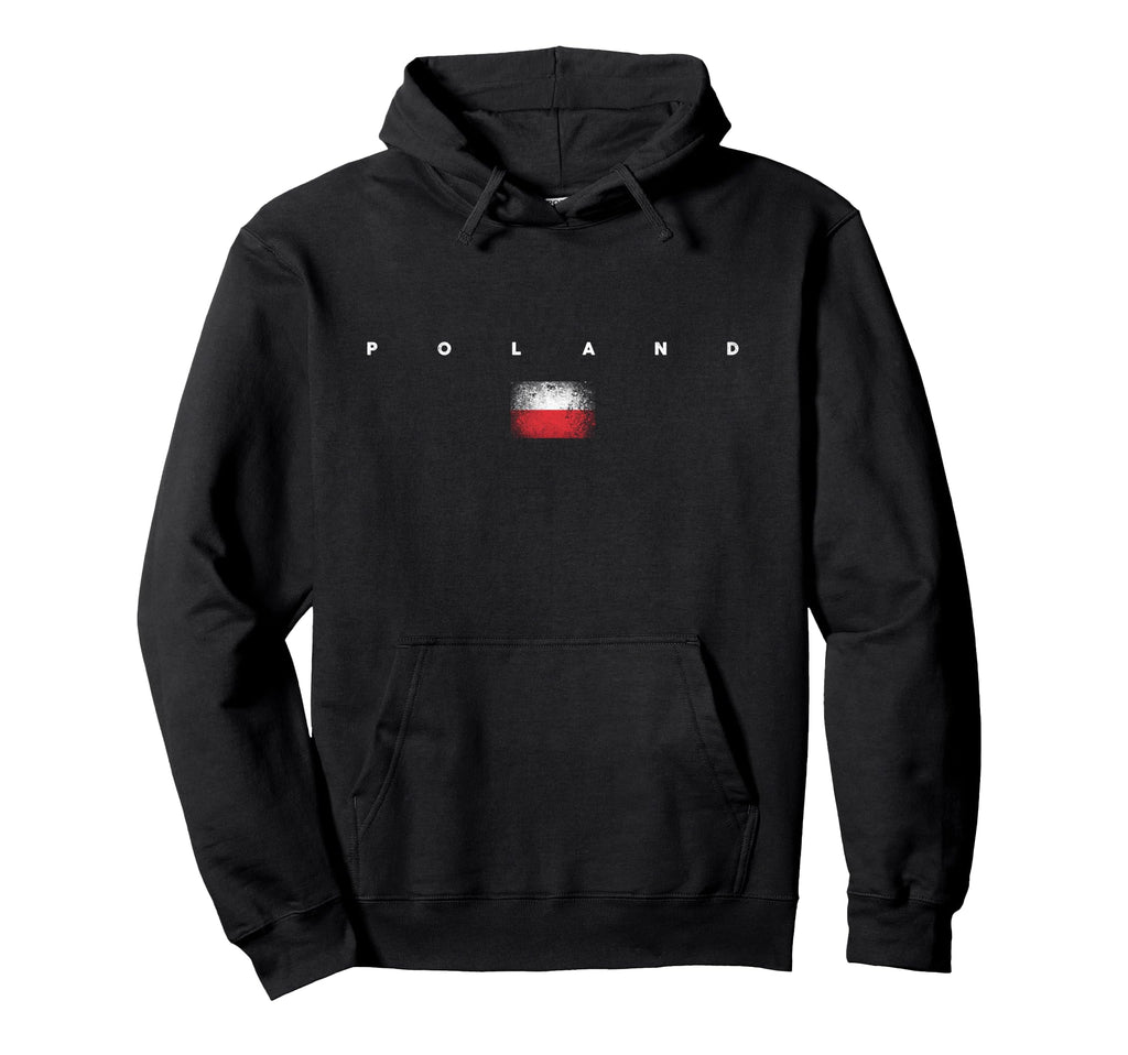 Poland Flag Pride Soccer Polish Football Hoodie - Trendy Graphic Men Women