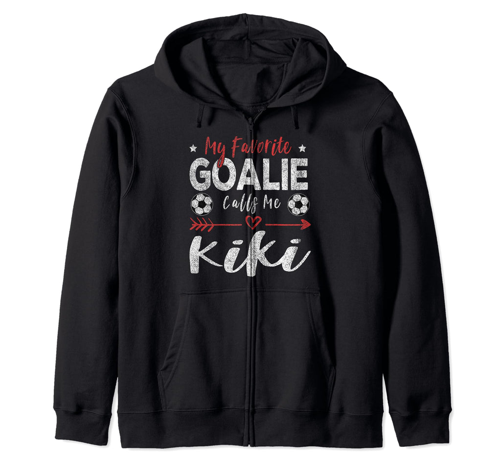Funny Soccer Goalie Goalkeeper Mom Hoodie - Minimalist Print Men Women