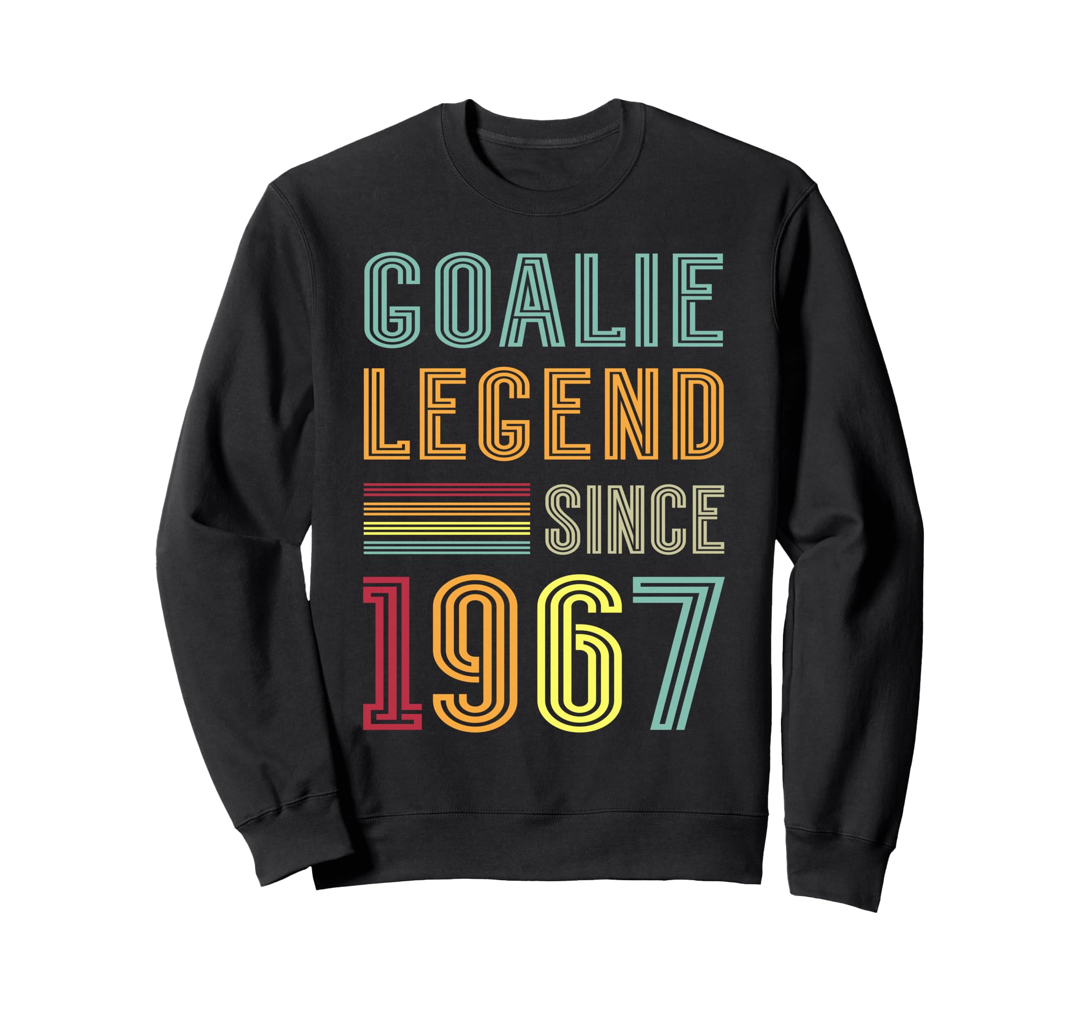 Goalkeeper Legend 1967 Sports Goal Sweatshirt - Trendy Graphic Men Women