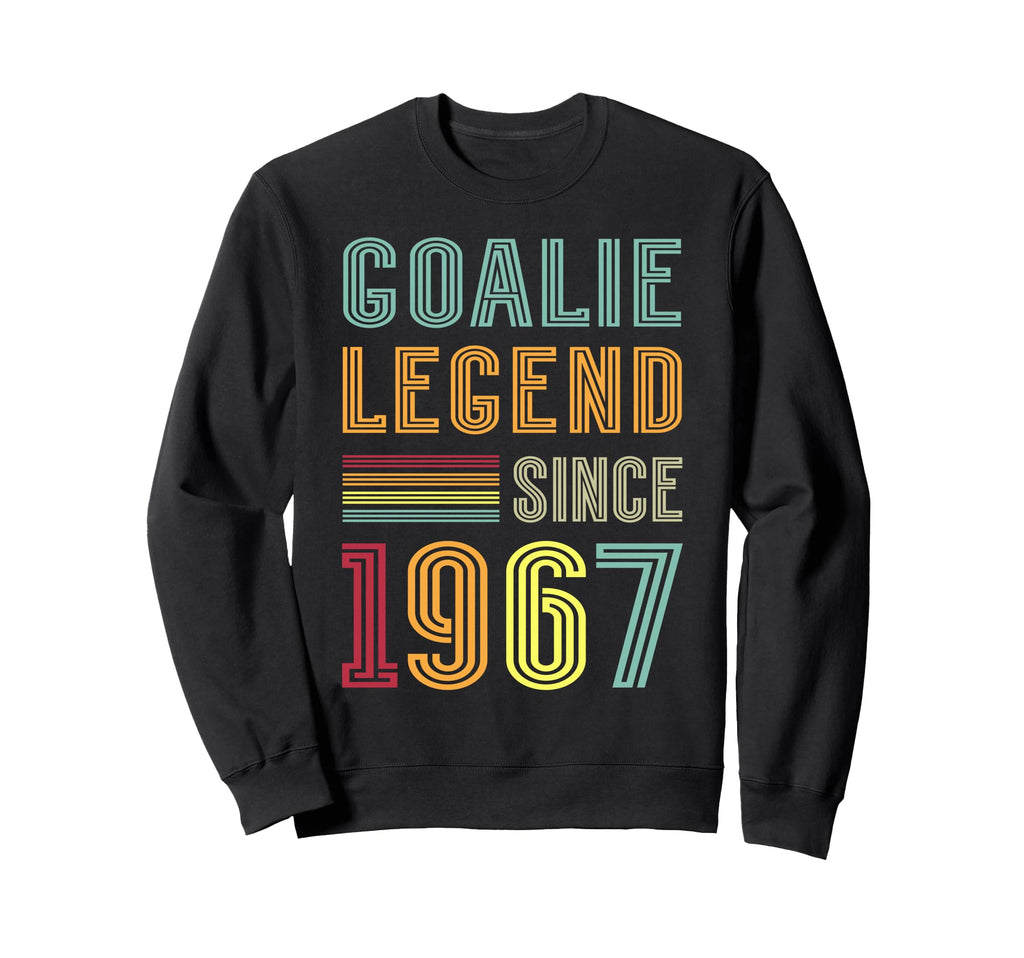 Goalkeeper Legend 1967 Sports Goal Sweatshirt - Minimalist Print Men Women