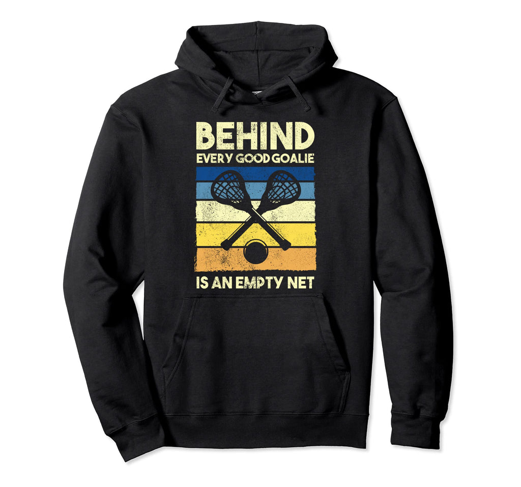 Lax Goalie Player Fan Coach Outfit Hoodie - Custom Art Print Unisex