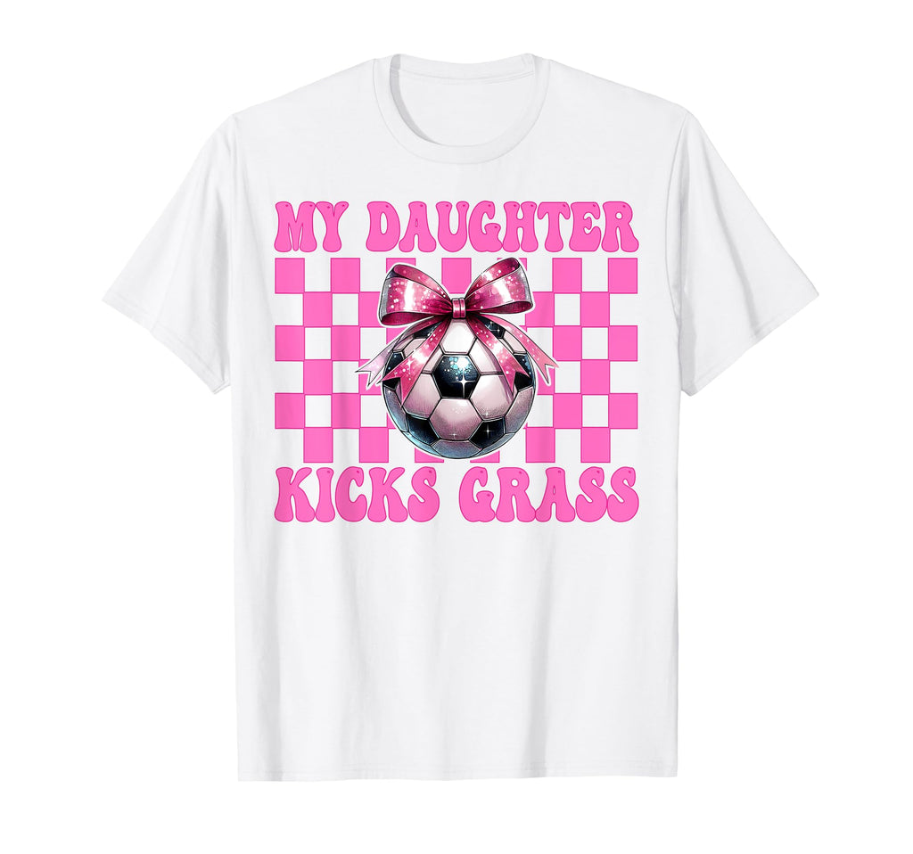 Soccer Mom Mothers Day Coquette T-Shirt - Casual Everyday Wear for Adults