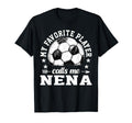 Soccer Player My Favorite Player Calls T-Shirt - Graphic Print for Adults
