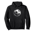Soccer Ball 3D Wireframe Soccer Lover Hoodie - Unique Graphic Men Women