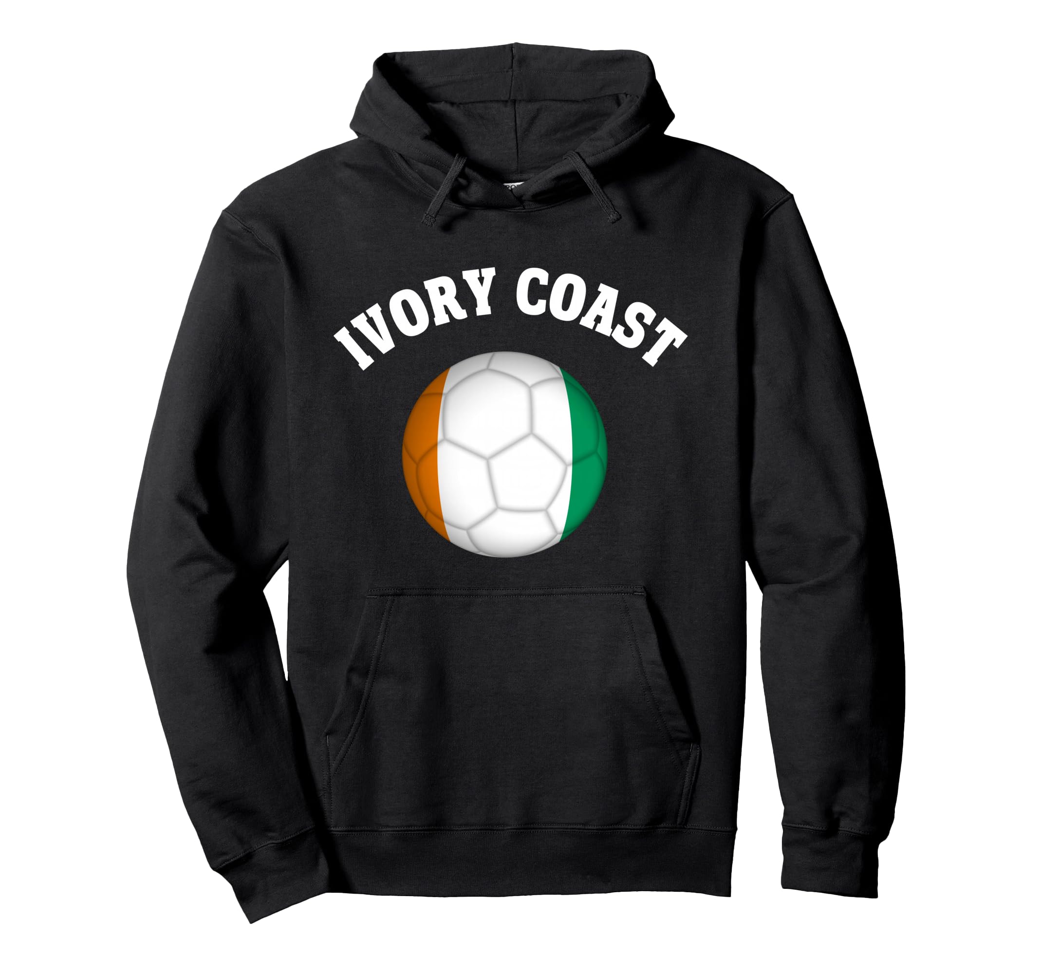 Ivory Coast Soccer T-Shirt - Graphic Print for Adults