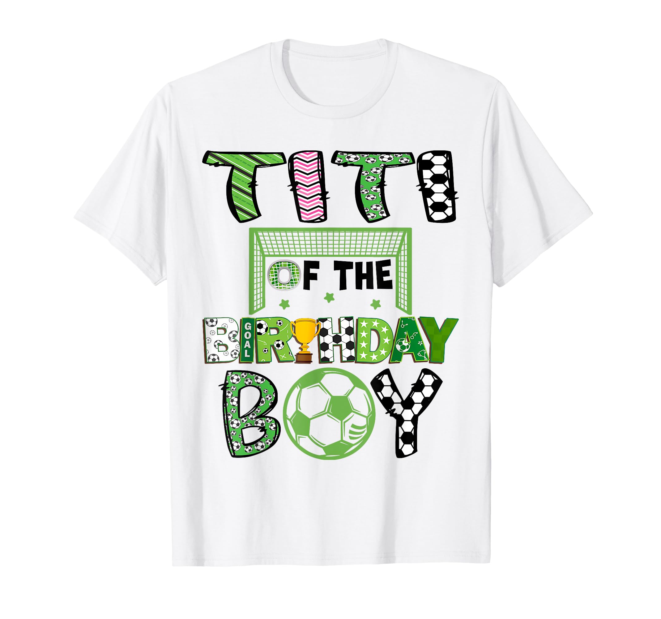 Titi Birthday Soccer Lover Party T-Shirt - Novelty Apparel for Adults