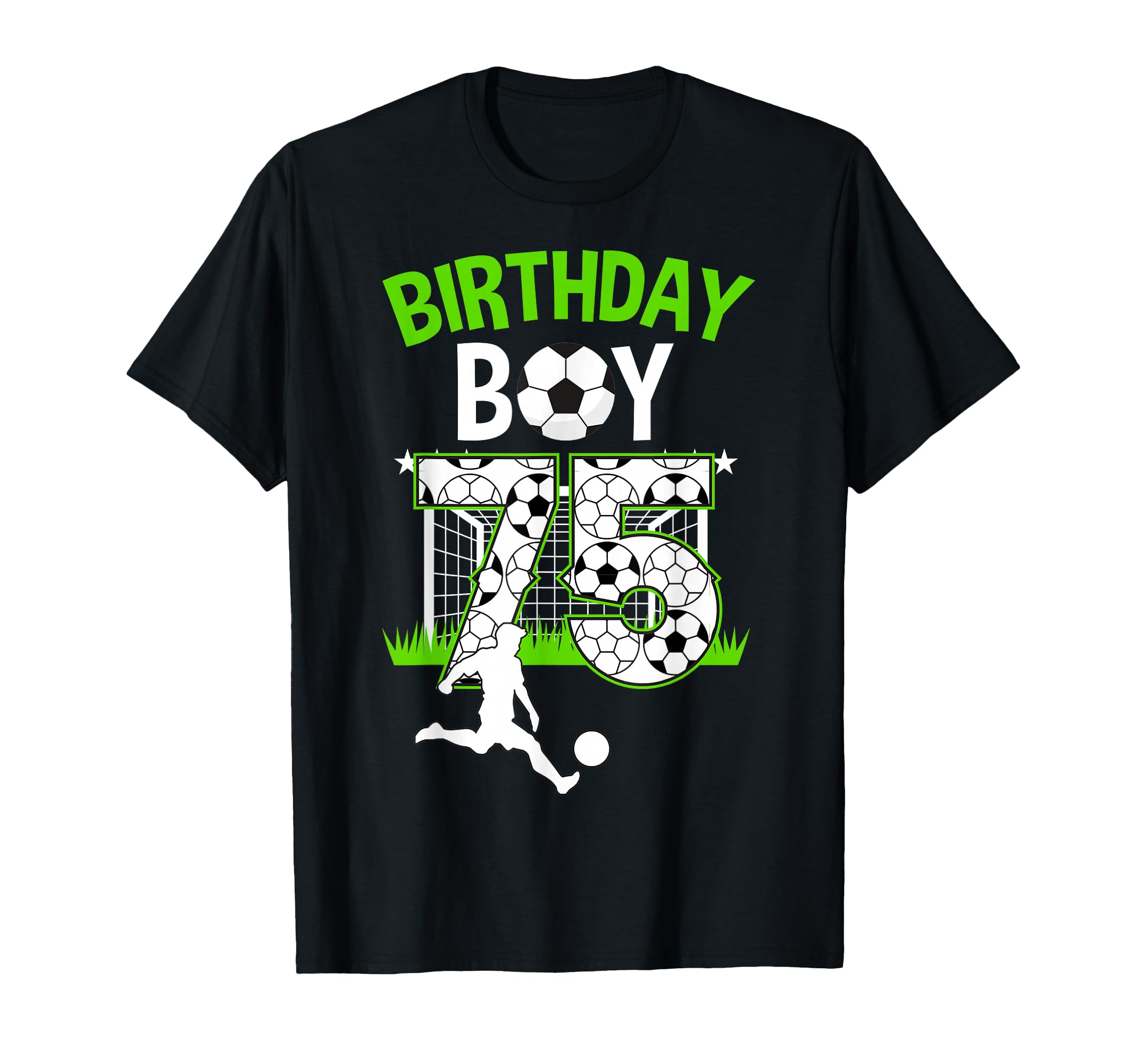 Birthday Soccer 75 Year Old Who Loves T-Shirt - Streetwear Style Men Women