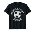 Wexford County Soccer Distressed 90S T-Shirt - Fun Novelty Design Unisex
