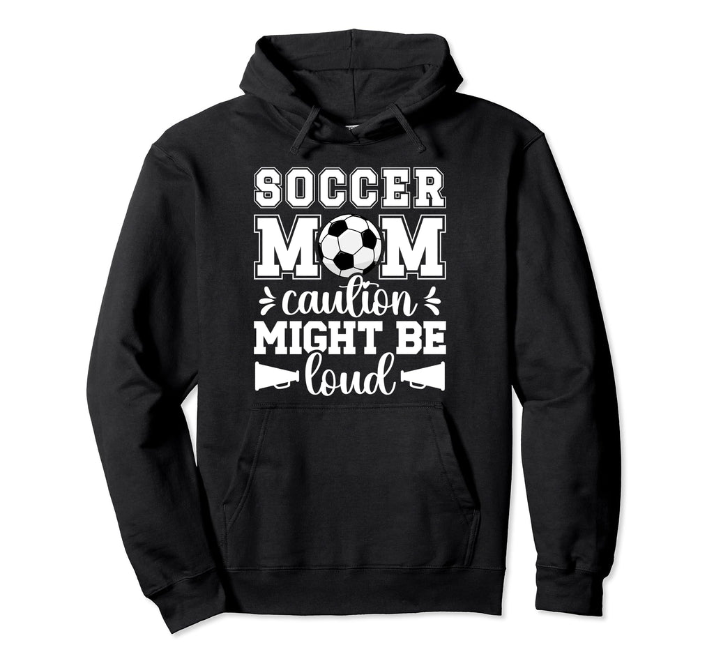 Soccer Mom Funny Mom Soccer Player Mama Hoodie - Trendy Graphic Men Women
