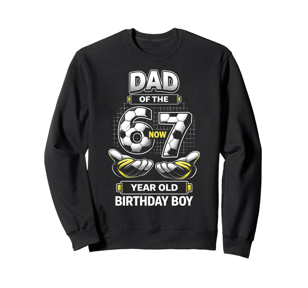 Birthday I Was 6 Now Im 7 Six Seven Sweatshirt - Trendy Graphic Unisex
