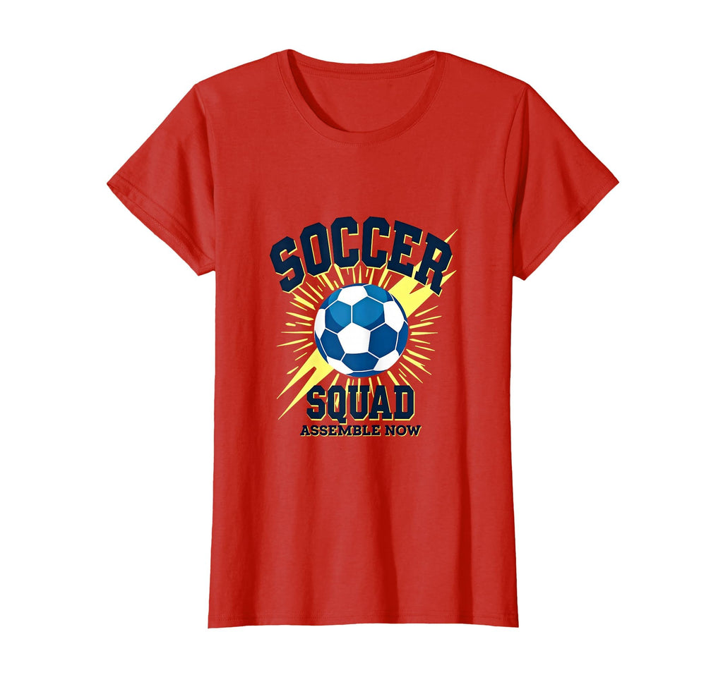 Soccer Squad Assemble Now Team Unity T-Shirt - Aesthetic Graphic for Adults