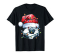 Santa Sports Soccer Player T-Shirt - Fun Novelty Design Unisex