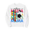 Autism Mama Autism Awareness Coquette Sweatshirt - Graphic Print Men Women