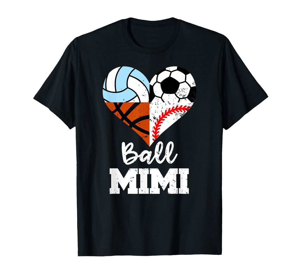 Ball Mimi Soccer Baseball Volleyball T-Shirt - Streetwear Style Men Women