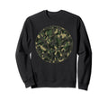 Soccer Player Camo Soccer Lover Sweatshirt - Custom Art Print Unisex