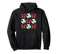 Soccer Mom Sister Coquette Teen Bow Hoodie - Aesthetic Graphic for Adults