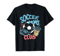 Soccer Moms Club Game Day Sports Baller T-Shirt - Aesthetic Graphic Unisex