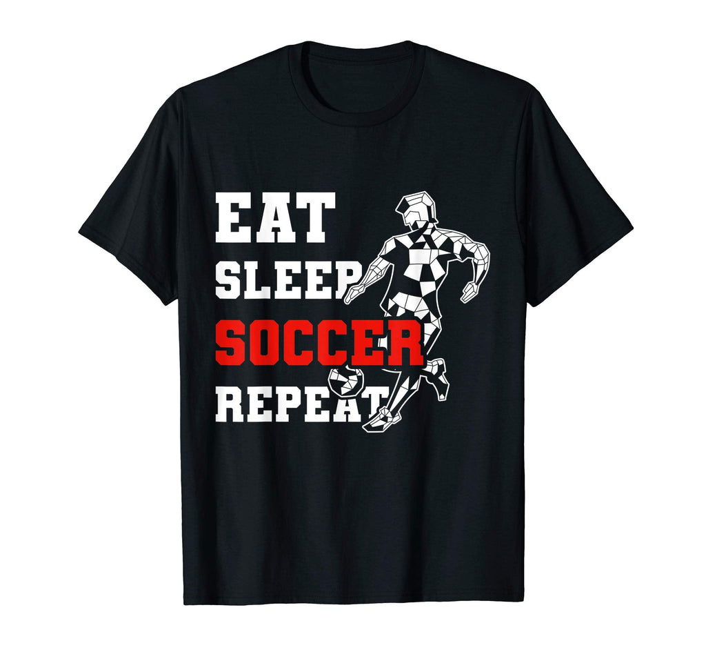 Football Soccer Team Soccer T-Shirt - Minimalist Print for Adults