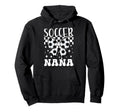 Soccer Nana Coquette Nana Soccer Player Hoodie - Minimalist Print Unisex