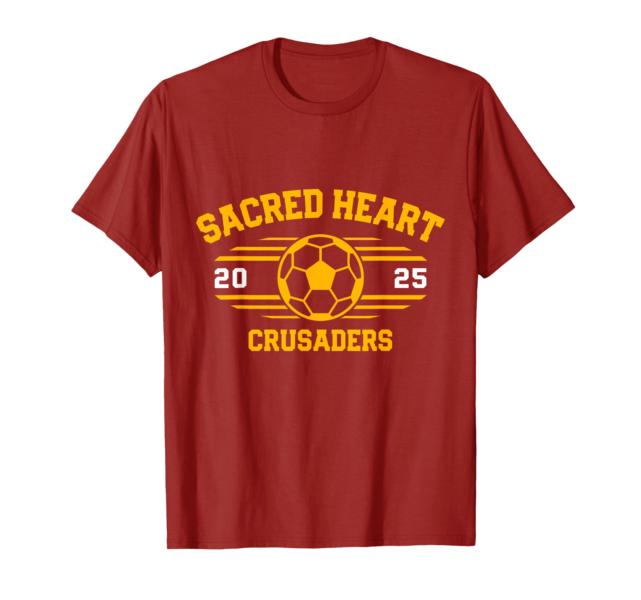 Sacred Heart Crusaders High School Gear T-Shirt - Unique Graphic Men Women