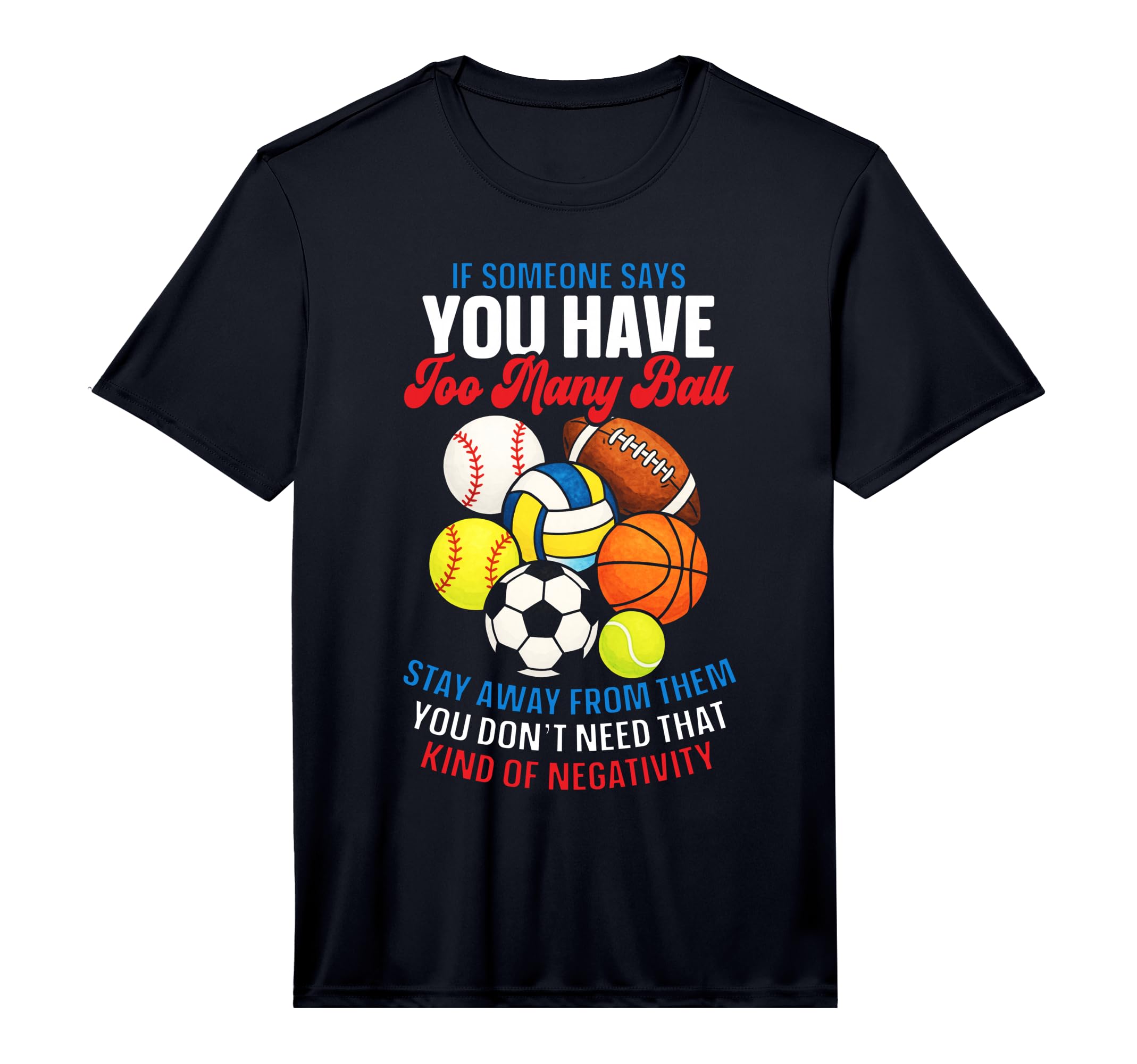 Sports Multi Sport Lover T-Shirt - Casual Everyday Wear for Adults