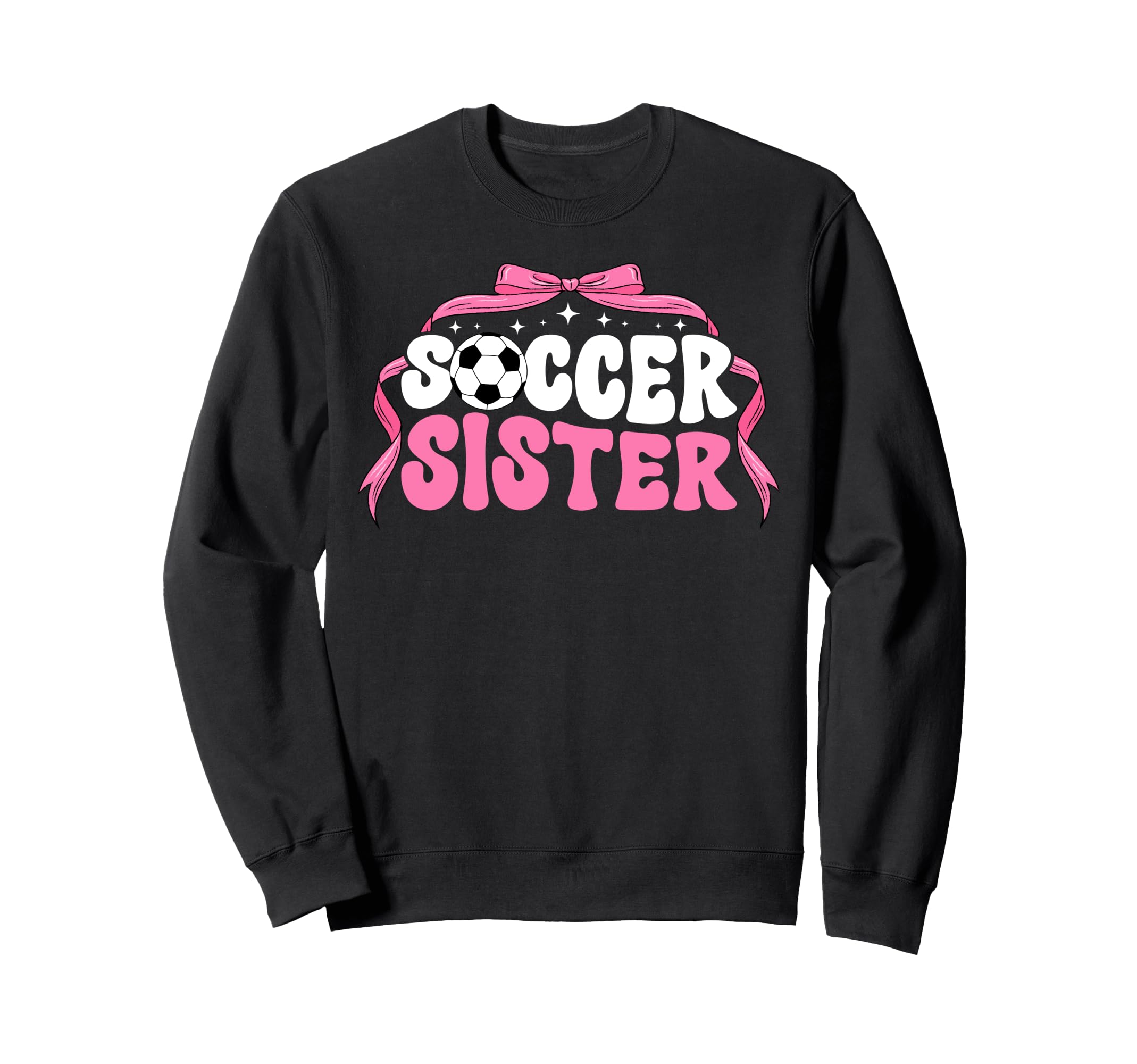 Soccer Sister Coquette Soccer Players Sweatshirt - Graphic Print Men Women
